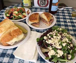 Lunch on the porch!