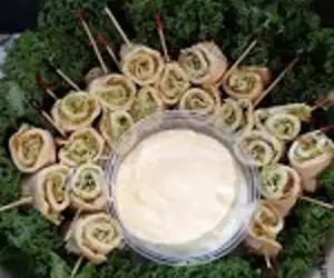 Our Buffalo Chicken Roll-ups!